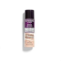 COVERGIRL & Olay Simply Ageless 3-in-1 Liquid Foundation, Creamy Beige, 1 Fl Oz (Pack of 1)