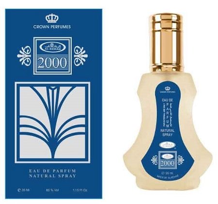 2000 - Al-Rehab Natural Perfume Spray- 35 ml (1.15 fl. oz)- 6 pack
