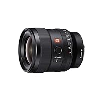 Sony E-mount FE 24mm F1.4 GM Full Frame Wide-angle Prime Lens (SEL24F14GM), Black