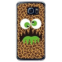 YESNO Wonder Monster Leopard Brown (Clear) for Galaxy S6 SC-05G/docomo DSC05G-PCCL-201-N156