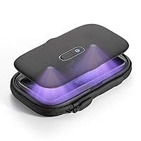 Cell Phone UV Sanitizer Box, Faster Than Any Other Sterilizer Box on The Market, Clean Up to 99.9%, Portable Sterilizer Bag for All Smart Phones, Earphones, Watches, Toys, Keys, Jewelry
