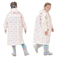 My Melody Kuromi Raincoat Petite Womens Rain Jacket Reusable Rain Poncho Girls Cartoon Waterproof Rainwear Outwear
