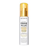 Face Primer, PhotoReady Prime Plus Face Makeup for All Skin Types, Blurs & Fills in Fine Lines, Infused with Vitamin C and Lactic Acid, Brightening & Skin Tone Evening, 1 Oz
