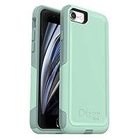 OtterBox iPhone SE 3rd & 2nd Gen, iPhone 8 & iPhone 7 (not compatible with Plus sized models) Commuter Series Case - OCEAN WAY (AQUA SAIL/AQUIFER), slim & tough, pocket-friendly, with port protection