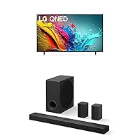 LG 48-Inch Class OLED evo C4 Series Smart TV 4K Processor Flat Screen with Magic Remote AI-Powered (OLED48C4PUA, 2024) 5.1.3 ch. Sound Bar with Wireless Dolby Atmos and Rear Speakers