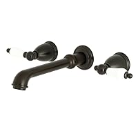 Kingston Brass KS7125PL English Country Bathroom Faucet, 10-7/16