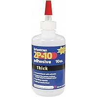 FastCap 2P-10 Thick Super Glue Adhesive for Small Items - All Purpose Application - 4000 PSI Tensile & Sheer - 10 oz. - 80115