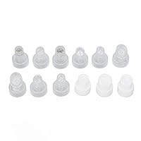 Hydra Dermabrasion Tip, 12pcs Deep Cleaning Spare Heads ABS Silicone hydrafacial tips head Replacement for Facial Peeling Face Skin Care Salon Beauty