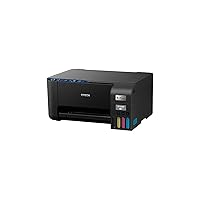 Epson EcoTank ET-2400 Wireless Color All-in-One Cartridge-Free Supertank Printer with Scan and Copy – Easy, Everyday Home Printing, Black