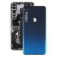 Repair Replacement Parts Battery Back Cover for Motorola Moto One Macro Parts (Color : Blue)