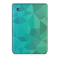 Tablet Skin Compatible with Kobo Clara 2E (2022) - Blue Green Polygon - Premium 3M Vinyl Protective Wrap Decal Cover - Easy to Apply | Crafted in The USA by MightySkins