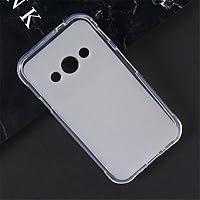 Samsung Galaxy Xcover 3 Case, Scratch Resistant Soft TPU Back Cover Shockproof Silicone Gel Rubber Bumper Anti-Fingerprints Full-Body Protective Case Cover for Samsung Galaxy Xcover 3 (White)