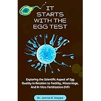 IT STARTS WITH THE EGG TEST: Exploring the Scientific Aspect of Egg Quality in Relation to Fertility, Miscarriage, And In Vitro Fertilization (IVF) IT STARTS WITH THE EGG TEST: Exploring the Scientific Aspect of Egg Quality in Relation to Fertility, Miscarriage, And In Vitro Fertilization (IVF) Kindle Paperback