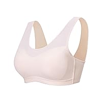 SY59 Everyday Mastectomy Bra for Women Breast Prosthesis Seamless Thin Sports Beautiful Back
