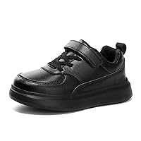Kids Boy Girl PU Leather Casual Sport Shoes for Walking Running Exercise