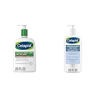 Cetaphil Body Lotion, Advanced Relief Lotion with Shea Butter & Body Wash, NEW Moisturizing Relief Body Wash