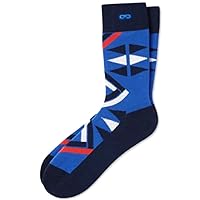 Pair Of Thieves Mens Breathable Quick Dry Crew Socks Blue 8-12