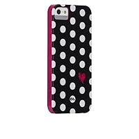 Case Mate Case-Mate iPhone 5 Barely There Prints - Polka Love - Carrying Case - Retail Packaging - Plasma