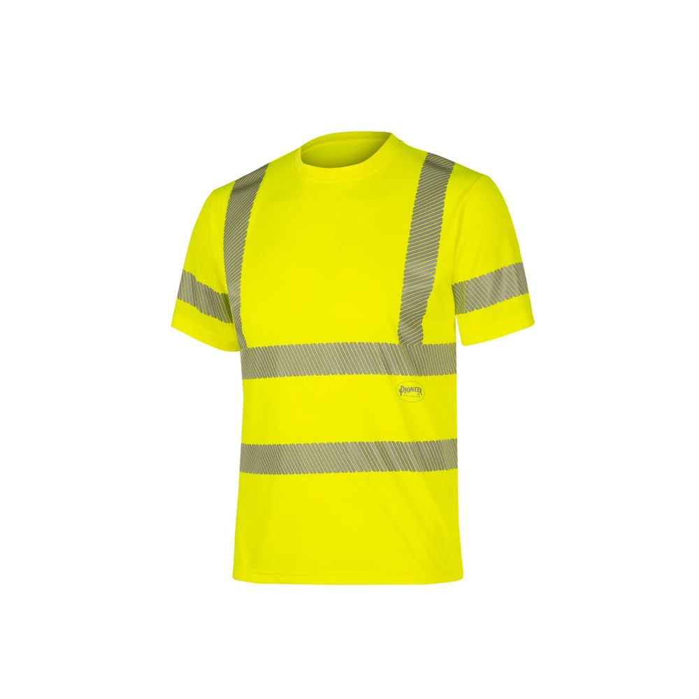 Pioneer Hi Vis Short Sleeved Safety Cooling Shirt - Breathable, Lightweight, Quick Drying