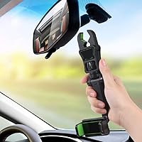 Rearview Mirror Phone Holder, Car Rearview Mirror Mount Phone Holder ,Universal 360 Degrees Rotating Car Phone Holder.