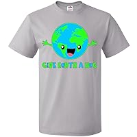 inktastic Give Earth a Hug Cute Globe T-Shirt