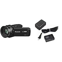 Panasonic Hc-V800 HD Camcorder and Power Pack for Consumer Camcorder