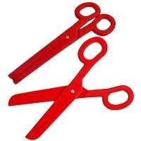 BESTOYARD 2pcs Scissors Crayons for Kids Inflatable Toy Ribbon Cutting Ceremony Kit Inflatable Halloween Costumes Halloween Party Bag Filler Kid Toys Prop Child Plastic Cosplay Decorations