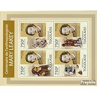 Togo 4961-4964 Sheetlet (Complete. Issue) unmounted Mint/Never hinged ** MNH 2013 Mary Leakey (Stamps for Collectors)