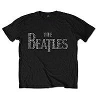 The Beatles Drop T Songs Men's Blk T Shirt: XXL - Black - XX-Large