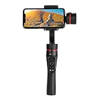 3 Axis Handheld Gimbal USB Charging Video Record Universal Adjustable Direction Smartphone Stabilizer with Stand