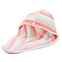 1Pcs Hair Wrapped Towels Quickly Portable Dry Bathroom Accessories Dry Hair Hat Shower Cap Microfiber Hair Turban Super Absorben