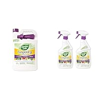 Garden Safe Brand Fungicide3 for Insects 2 Pack, 24-Ounce Ready-to-Use Organic Gardening Spray