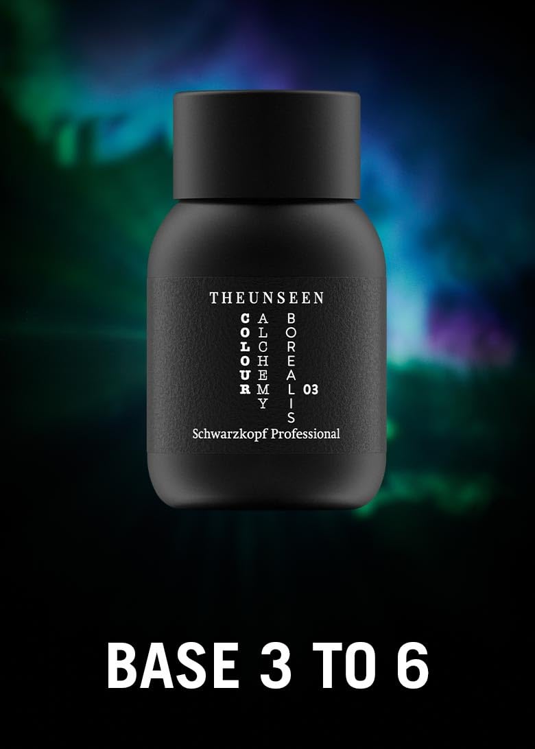 THEUNSEEN COLOUR ALCHEMY – Holographic Temporary Hair Color Gel Cream – Heat Activated Hair Dye for Iridescent Effects – Heat-Reactive Technology, 03 Borealis