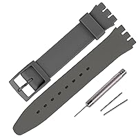 Silicone Rubber Watch Strap/Watch Band Replacement for Swatch