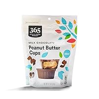 365 by Whole Foods Market, Mini Milk Chocolate Peanut Butter Cups, 4.7 OZ