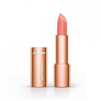 M. Asam Magic Finish Satin Lipstick in fruity-fresh Melon Shade, Long-lasting, Silky matte finish without drying out, creamy texture nourishes with Hyaluronic Acid, lip stain & lip plumper, 0.14 Oz
