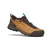 BLACK DIAMOND Men's Equipment Mission Leather Low Wp Approach Shoes-Amber-Cafe Brown-9.5