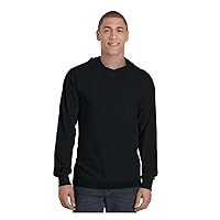 Men's HD Cotton™ Jersey Hooded T-Shirt - BLACK INK - XL