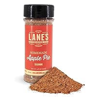 Lane's Desserts Apple Pie Seasoning, All-Natural Homemade Savory Apple Spice Seasoning for Apple Pie, Cookies, Ice Cream, Popcorn & More, No MSG, No Preservatives, Gluten-Free, Made in USA, 4.6 Oz