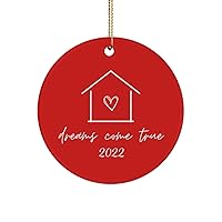 First Home Ornament, for Realtor Clients, Closing Gift, Realtor Thank You, 2022 Christmas Ornament, Realtor Housewarming, Mortgage advis