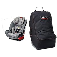 Britax One4Life Convertible Car Seat, 10 Years of Use from 5 to 120 Pounds & Car Seat Travel Bag with Padded Backpack Straps | Water Resistant + Built-in Wheels + Multiple Carry Handles