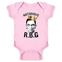 Pop Threads Notorious R.B.G. RBG Supreme Court Political Baby Toddler Kids Girl Boy T-Shirt