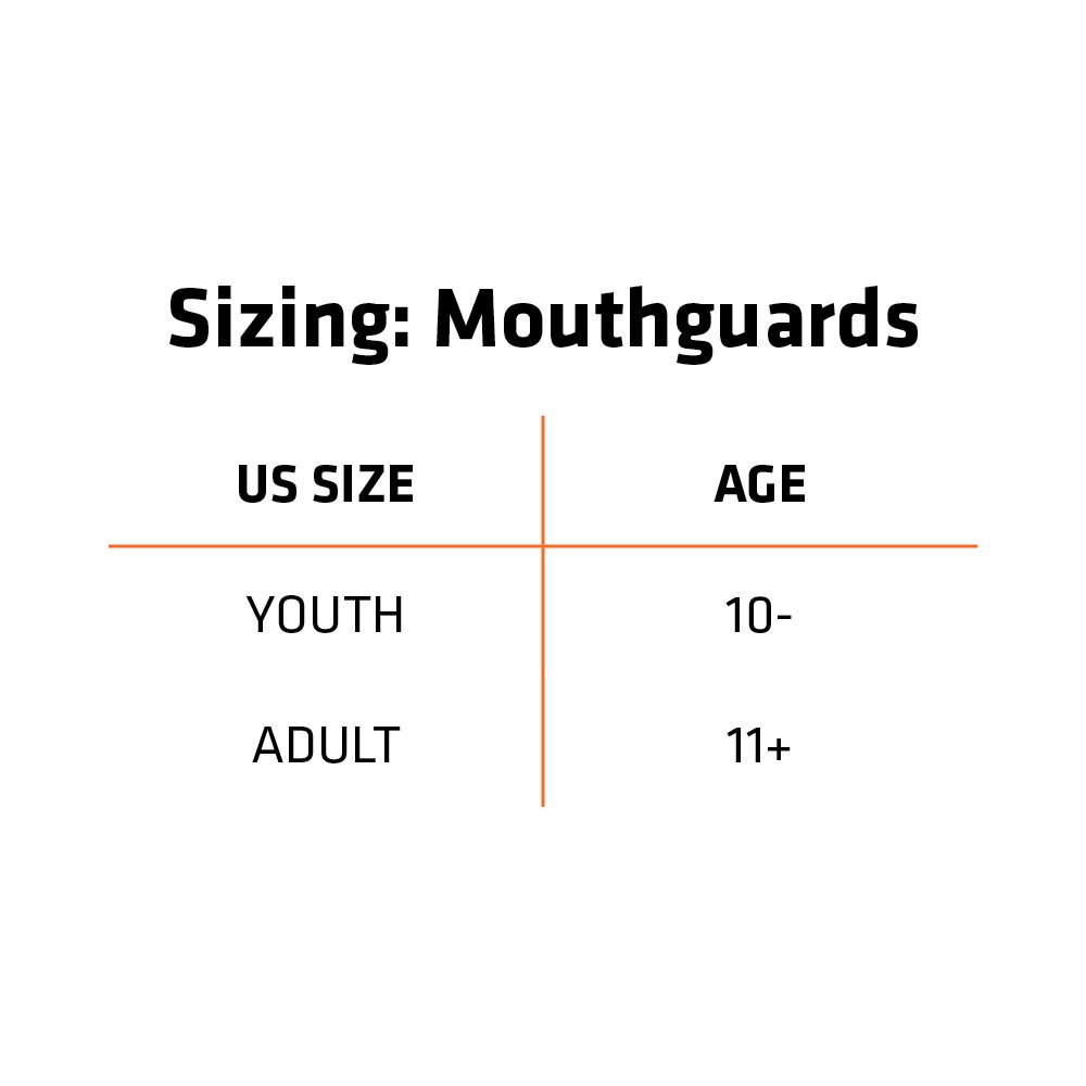 Shock Doctor Pro Mouth Guard, Shock Absorbing Mouth Protection, Custom Fit, Adult & Youth