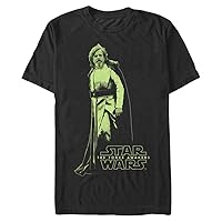 STAR WARS Big & Tall Force Awakens Green Luke Men's Tops Short Sleeve Tee Shirt