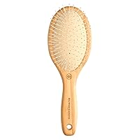 Olivia Garden Healthy Hair Eco-Friendly Bamboo Ionic Paddle Hair Brush