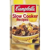 Campbell's Slow Cooker Recipes Campbell's Slow Cooker Recipes Spiral-bound Hardcover
