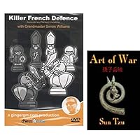 Killer French Defense, Part 1: Advanced and Tarrasch Variations Chess DVD Bundled with Art of War DVD