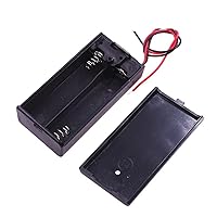 Black 2 AA Battery Holder Box Case with Switch 2 AA 2A Battery Holder Box Case with Switch uno 2560
