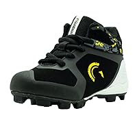 Guardian Baseball Youth High Top Baseball Cleats for Boys and Girls Softball Cleats - Size 12 Little Kid to 7 Big Kid