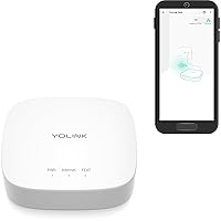 Hub, 1/4 Mile Super Long Range Smart Hub LoRa Enabled Smart Home Automation Bridge Home Security Monitoring System - Central Controller for YoLink Smart Home Devices - White